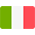 Italy flag for select italian language